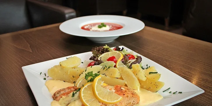 Pizza podľa výberu alebo trojchodové menu pre 1 osobu