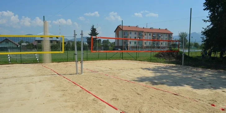 Prenájom ihriska na plážový volejbal