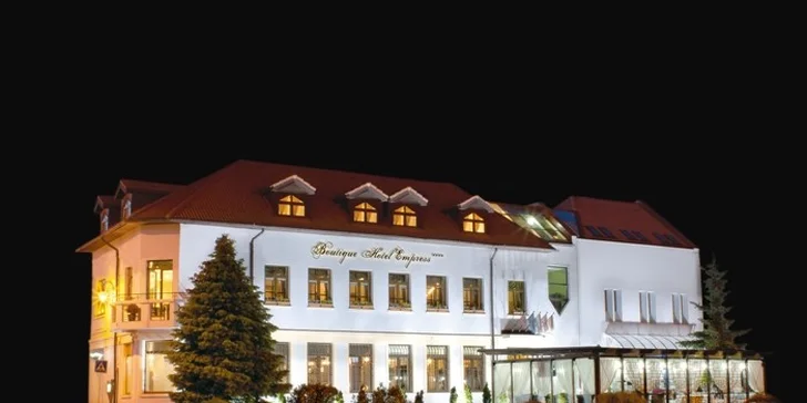 Privátny vstup pre dvoch do wellness v Boutique Hotel Empress****