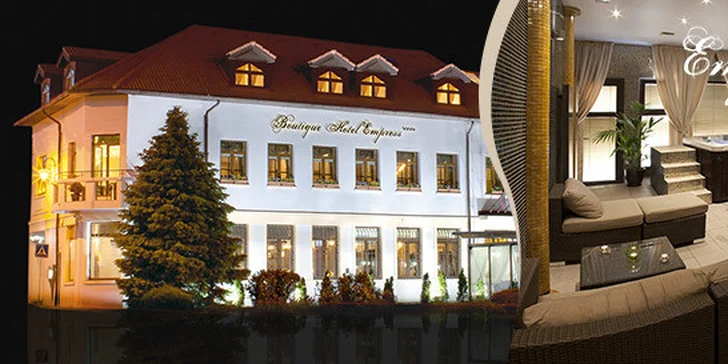 Exkluzívny Boutique Hotel Empress**** + Privátny wellness