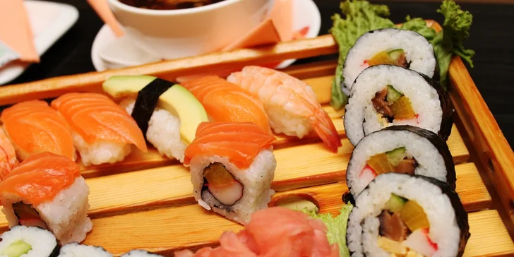 Zaparkujte na výborné sushi v Auparku