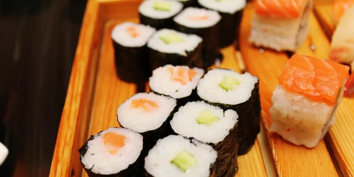 Zaparkujte na výborné sushi v Auparku