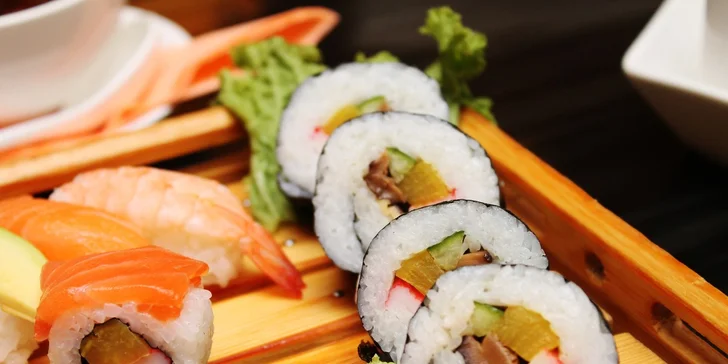 Zaparkujte na výborné sushi v Auparku