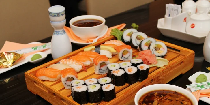 Zaparkujte na výborné sushi v Auparku