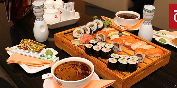 Zaparkujte na výborné sushi v Auparku