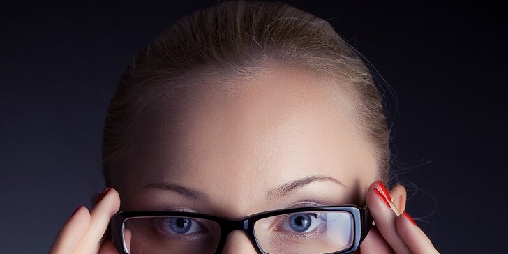 Vyšetrenie zrakovej ostrosti za 1.99 € a 33 % zľava na nové okuliare s výrobou do hodiny