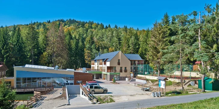 Rodinná wellness dovolenka v hoteli Čertov, 1 dieťa do 12 r. ubytovanie zadarmo