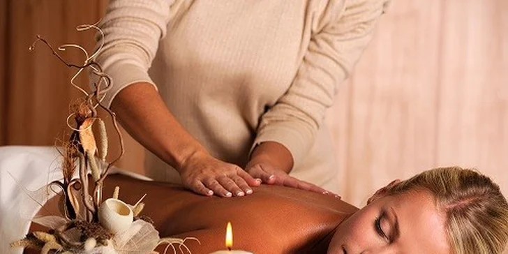 45 alebo 60 minút relaxačno-liečebnej masáže