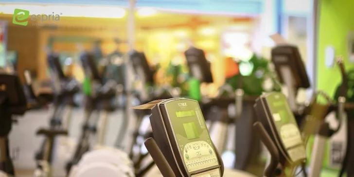 Týždňová permanentka alebo jednorázový neobmedzený vstup do posilňovne ESPRIA FITNESS CLUB