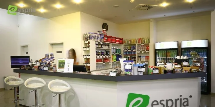 Týždňová permanentka alebo jednorázový neobmedzený vstup do posilňovne ESPRIA FITNESS CLUB