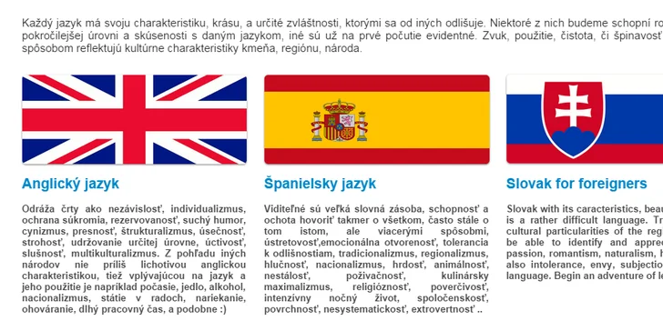 ANGLICKY alebo ŠPANIELSKY s Go-Dany.sk