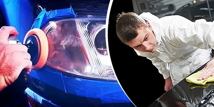 Leštenie plastových svetlometov alebo leštenie celého automobilu
