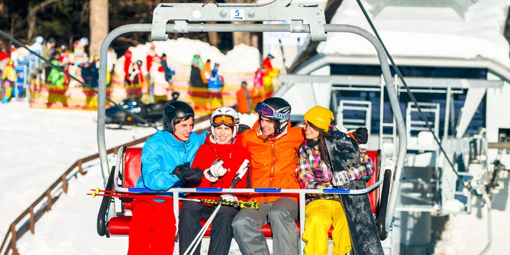 3-hodinový skipas do strediska SKI KRÁLIKY so 4 zjazdovkami