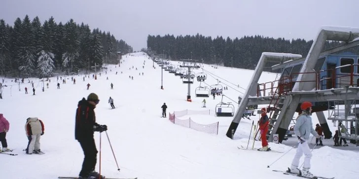 5-hodinový skipas pre deti i dospelých v stredisku Jasenská Dolina