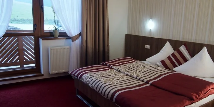 Wellness zimný pobyt na Orave v penzióne Zlatný Potok***