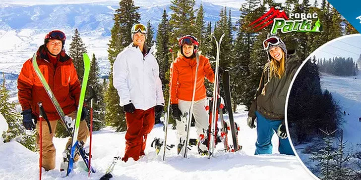 Celosezónny prenosný skipas v Ski centre Porač Park - Poráčska dolina
