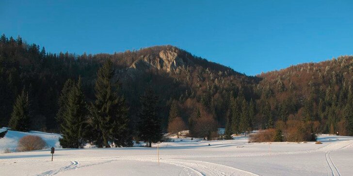 Skvelý víkendový pobyt v Slovenskom raji s polpenziou a ubytovaním priamo pri lyžiarskom vleku!