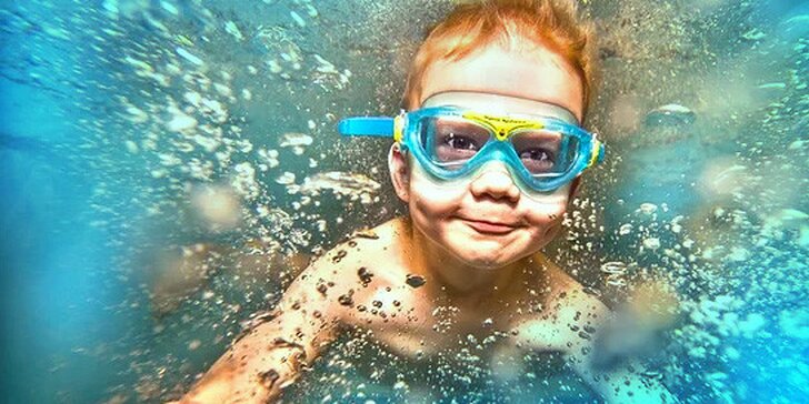 Plávanie pre bábätká v morskej vode - decembrový kurz pre deti od 4 mesiacov do 6 rokov