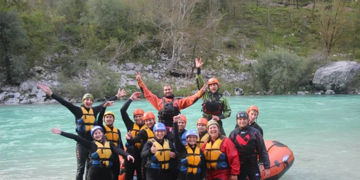 Nezabudnuteľný 4-dňový XXL rafting v Slovinsku máj - august 2015