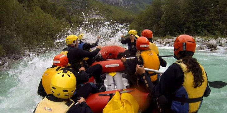 Nezabudnuteľný 4-dňový XXL rafting v Slovinsku máj - august 2015