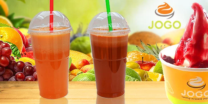 JOGO Fresh alebo JOGO mrazený jogurt