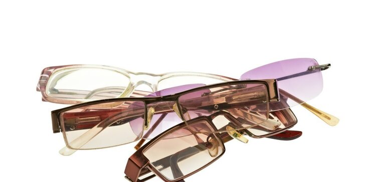 Dioptrické sklá, kompletné očné vyšetrenie alebo pár slnečných dioptrických okuliarových skiel