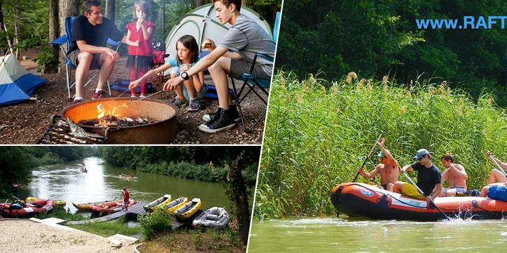 Splav za hranicami Slovenska na 2 dni v lete 2015
