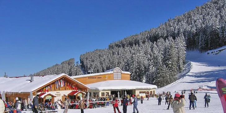 Lyžovačka v modernom SKI resort BANSKO v Bulharsku