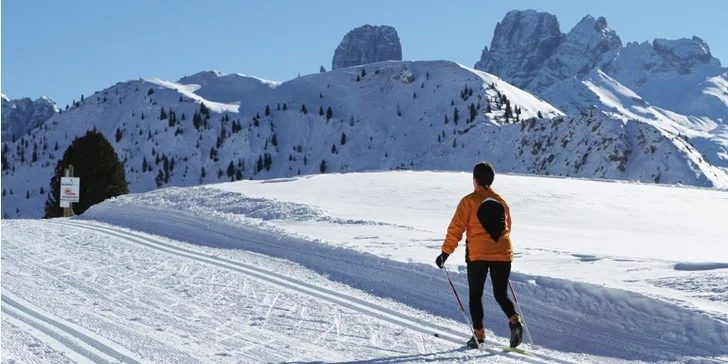 Lyžovačka pre dvoch v SKI Kronplatz v Taliansku