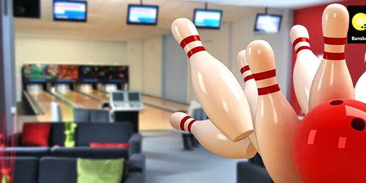 Hodinový prenájom bowlingovej dráhy