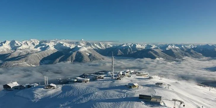 Lyžovačka pre dvoch v SKI Kronplatz v Taliansku