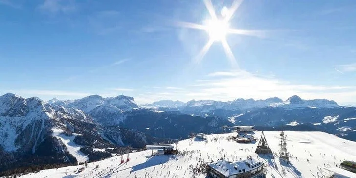 Lyžovačka pre dvoch v SKI Kronplatz v Taliansku