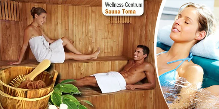 Romantika vo dvojici: fínska a infra sauna + jacuzzi