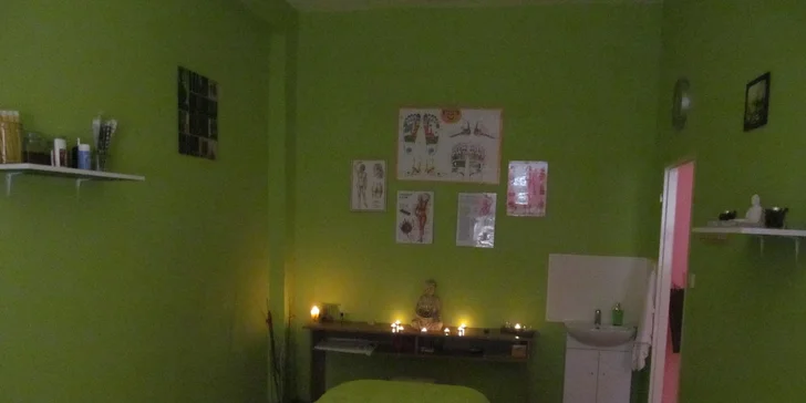 Hodinová klasická masáž chrbta a šije s reflexnou masážou chodidiel