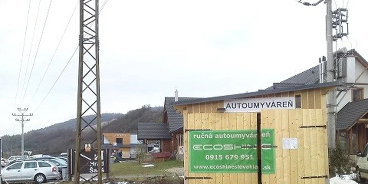 Ekologické ručné umytie auta