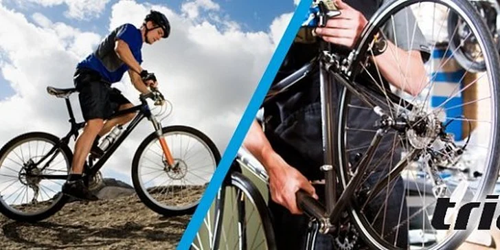 Predsezónny servis bicykla
