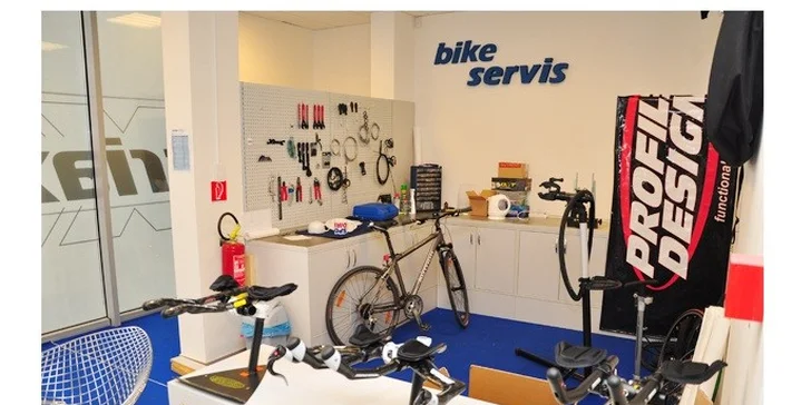 Predsezónny servis bicykla