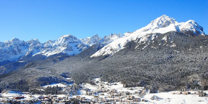 5 či 6 dní špičkového lyžovania v SKI Paganella