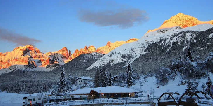 5 či 6 dní špičkového lyžovania v SKI Paganella