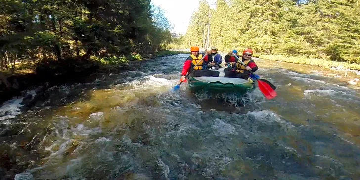 Nezabudnuteľný rafting v Nízkych Tatrách máj 2015