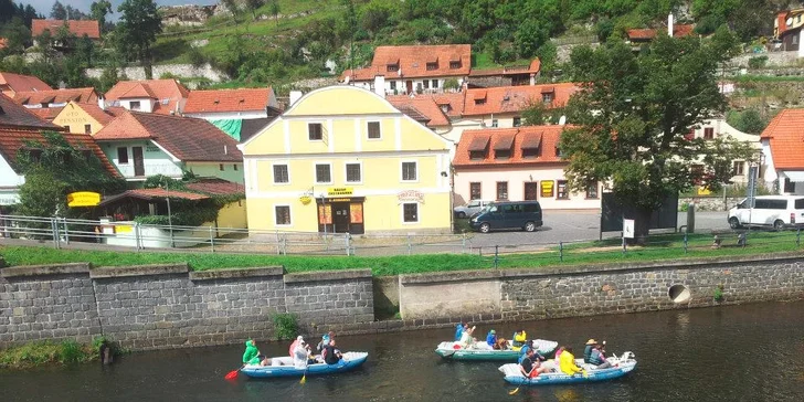 3-dňový rozprávkový XXL splav rieky Vltava v lete