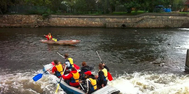 3-dňový rozprávkový XXL splav rieky Vltava v lete