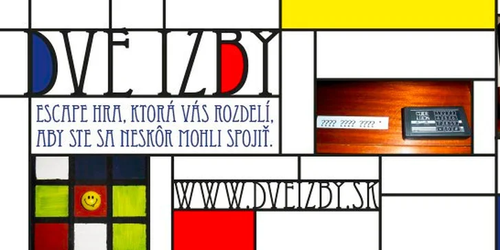 Nová Escape hra: Dve izby za 90 minút!