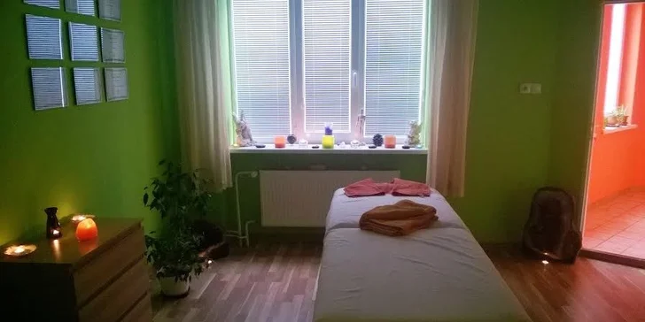 40 minút v nebi s masážou chrbta, šije a chodidiel