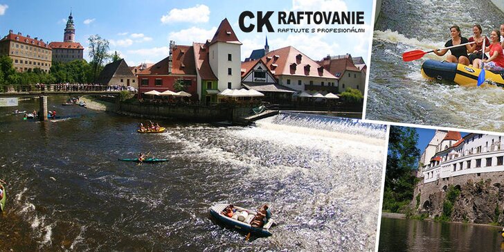 3-dňový rozprávkový XXL splav rieky Vltava v lete