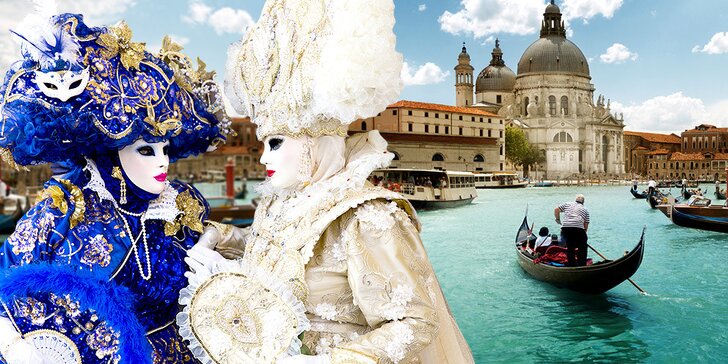 Karneval v romantických Benátkach