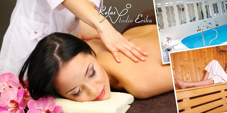 Zimný wellness balík: masáž, sauna, bazén