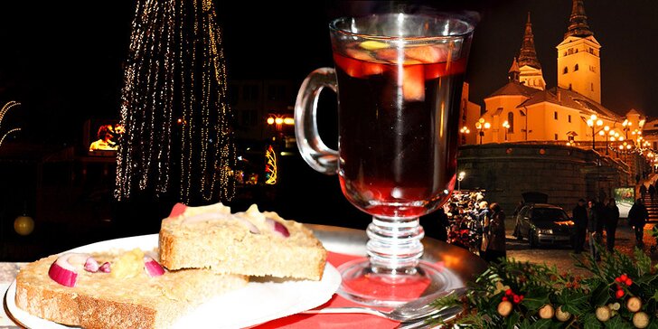 Vianočný punč s domácim pagáčikom alebo omasteným chlebíkom s cibuľkou