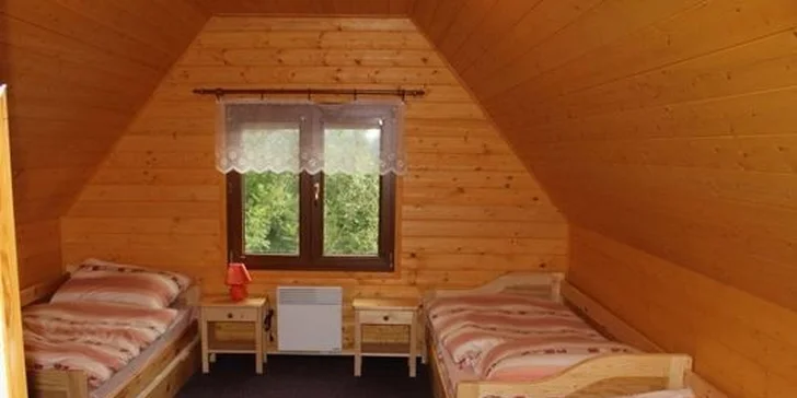 Beskydy pre 2 až 6 osôb. Hotel, zruby, bungalovy!