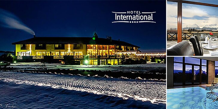 Hotel International**** jedinečný luxusný wellness a golf vo Vysokých Tatrách